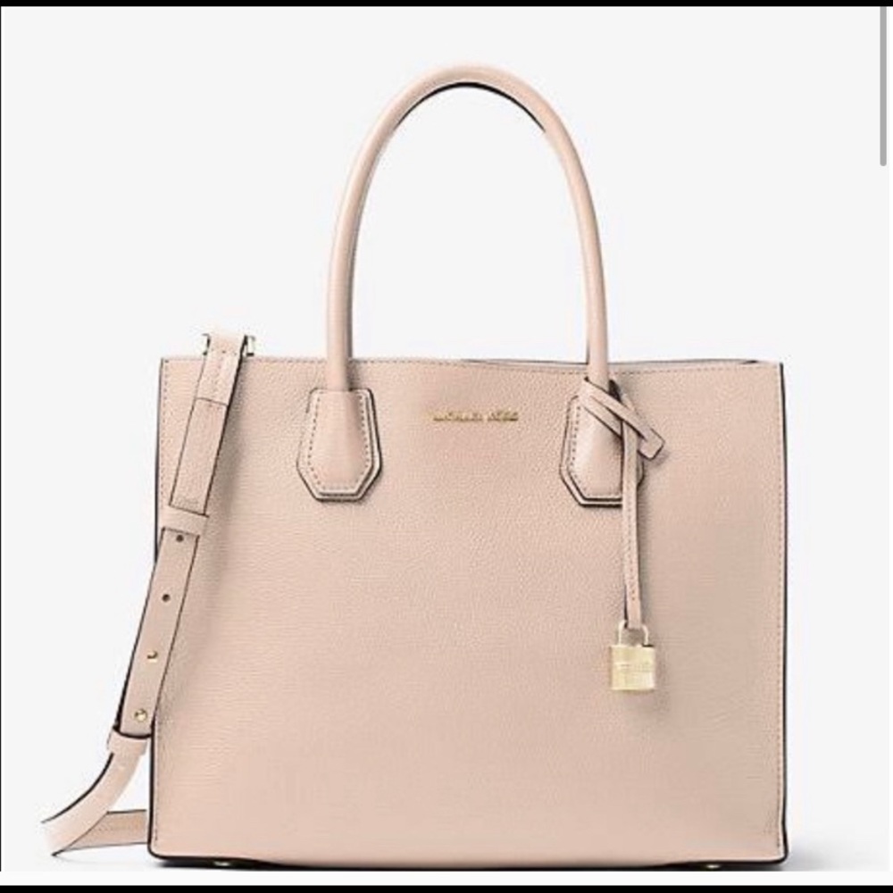 Michael Kors Mercer Soft Pink Large Tote NWT